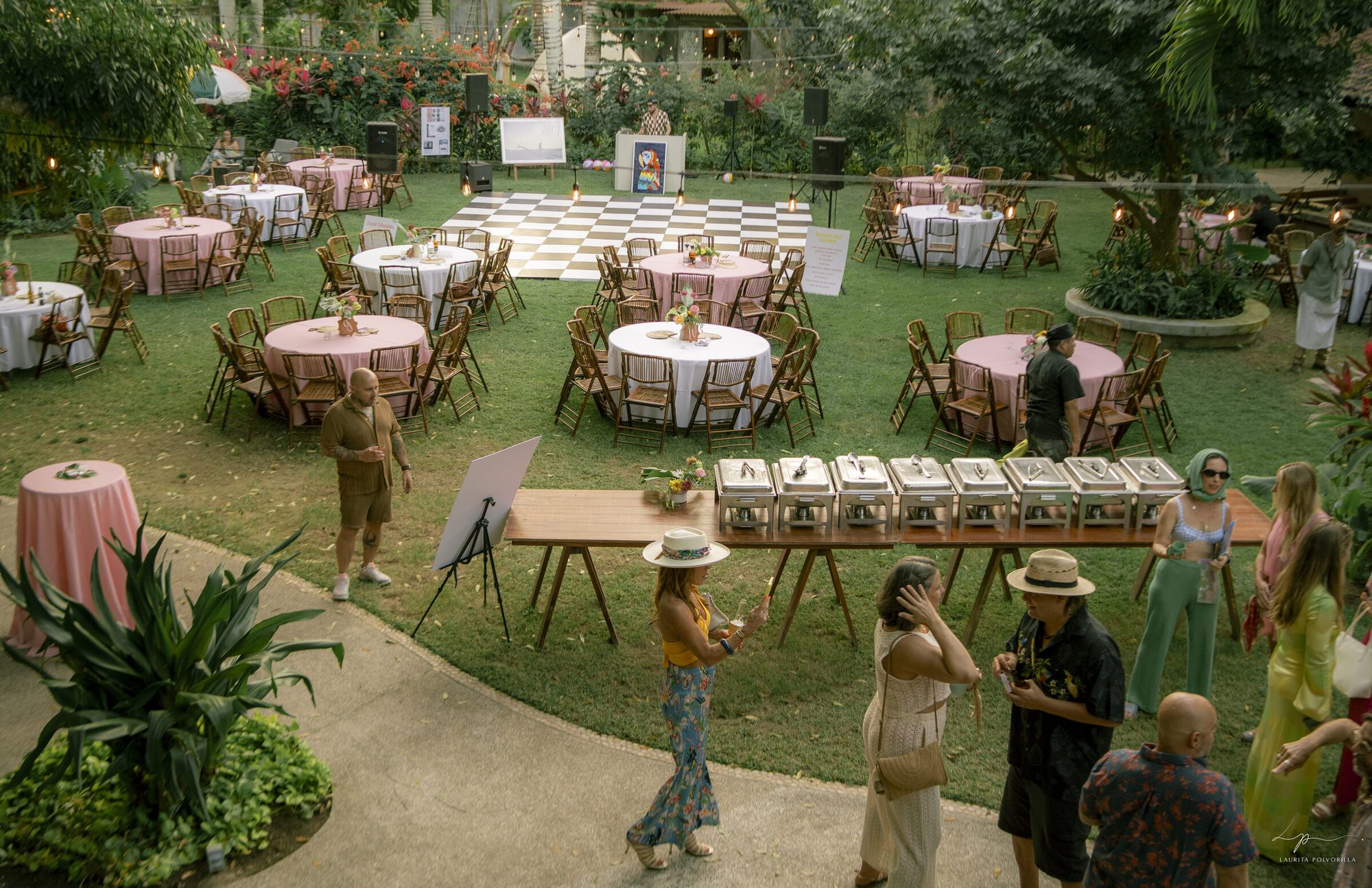 Acapulco Nights event setup