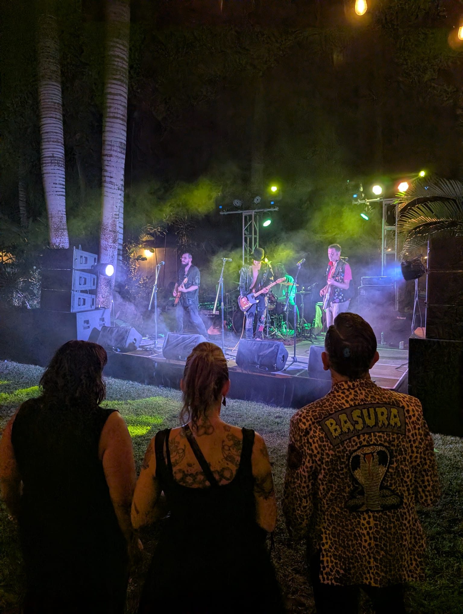 Live concert on the estate