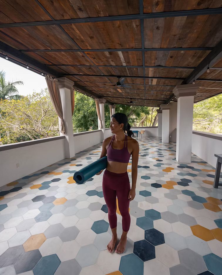 Open-air yoga wellness studio Rancho Poco a Poco