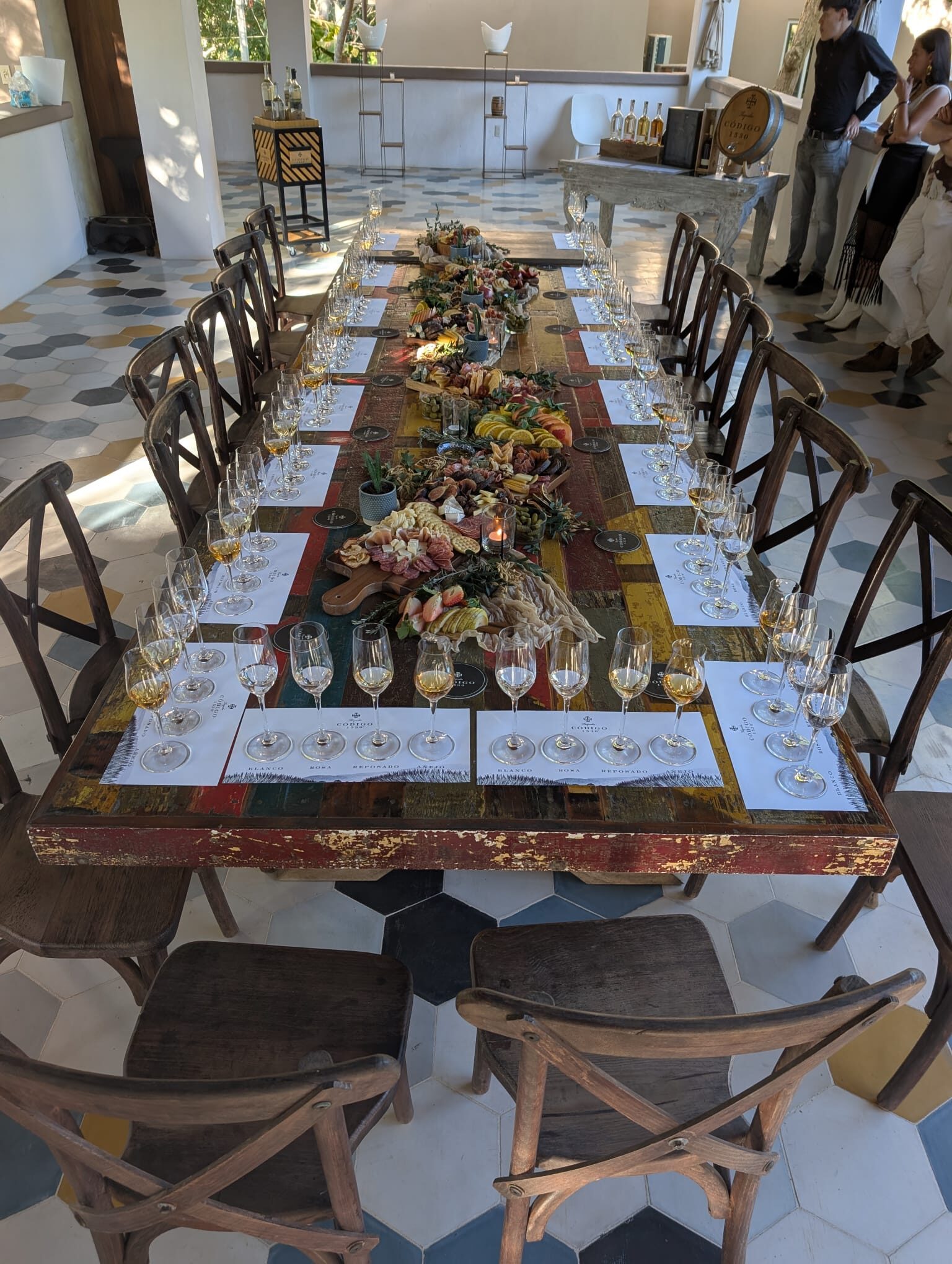 Código tequila tasting event